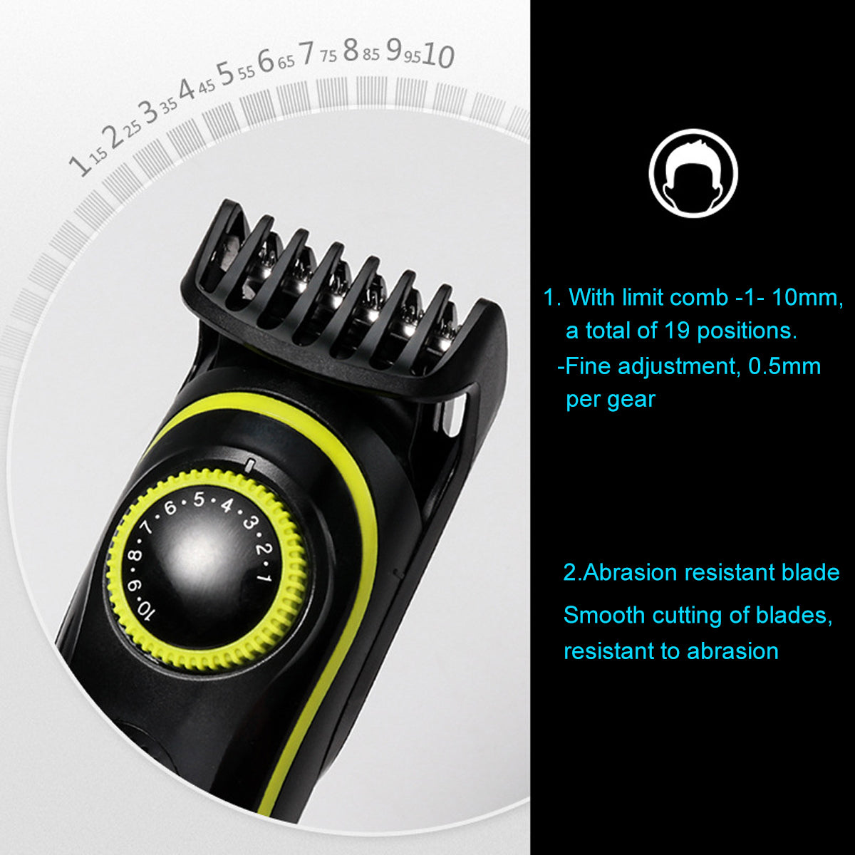 Skanto | Cordless Trimmer Barber Scissors