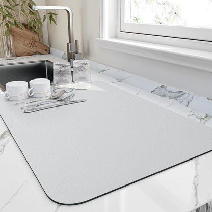 BowLift | Quick-Dry Kitchen Draining Mat – Ultra Absorbent & Hygienic Diatomite Dish Mat