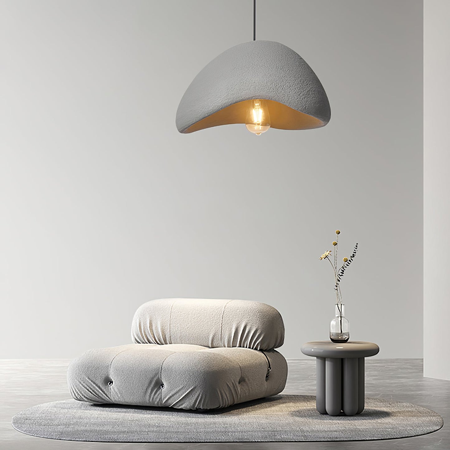 Wabi-Sabi Cocoon Pendant Light, Style A