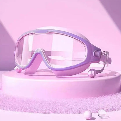 Anti-fog Swim Goggles for Kids – Soft and Protective