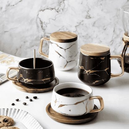 Kintsugi Nordic Ceramic Tall Mug | Karnz