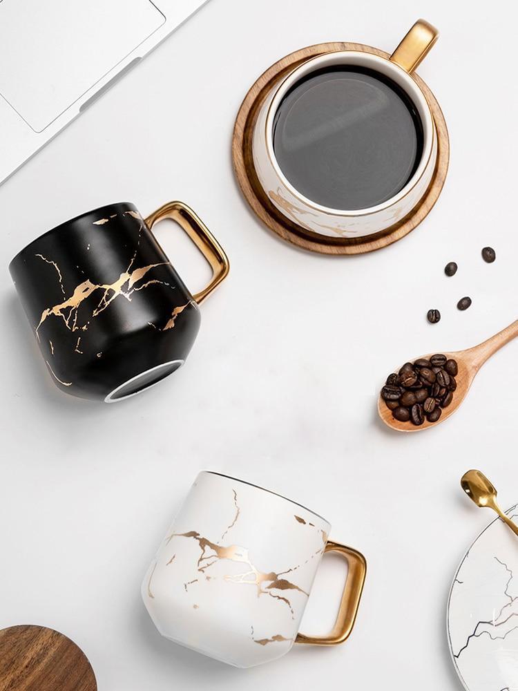 Kintsugi Nordic Ceramic Tall Mug | Karnz