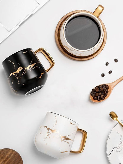 Kintsugi Nordic Ceramic Tall Mug | Karnz