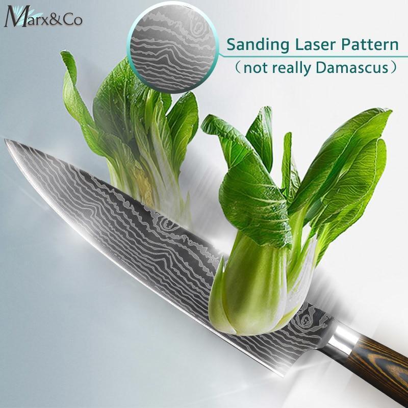 Skanto | Japanese Professional Chef's Knife 8-inch High-Carbon Stainless Steel