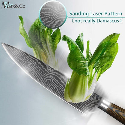 Skanto | Japanese Professional Chef's Knife 8-inch High-Carbon Stainless Steel