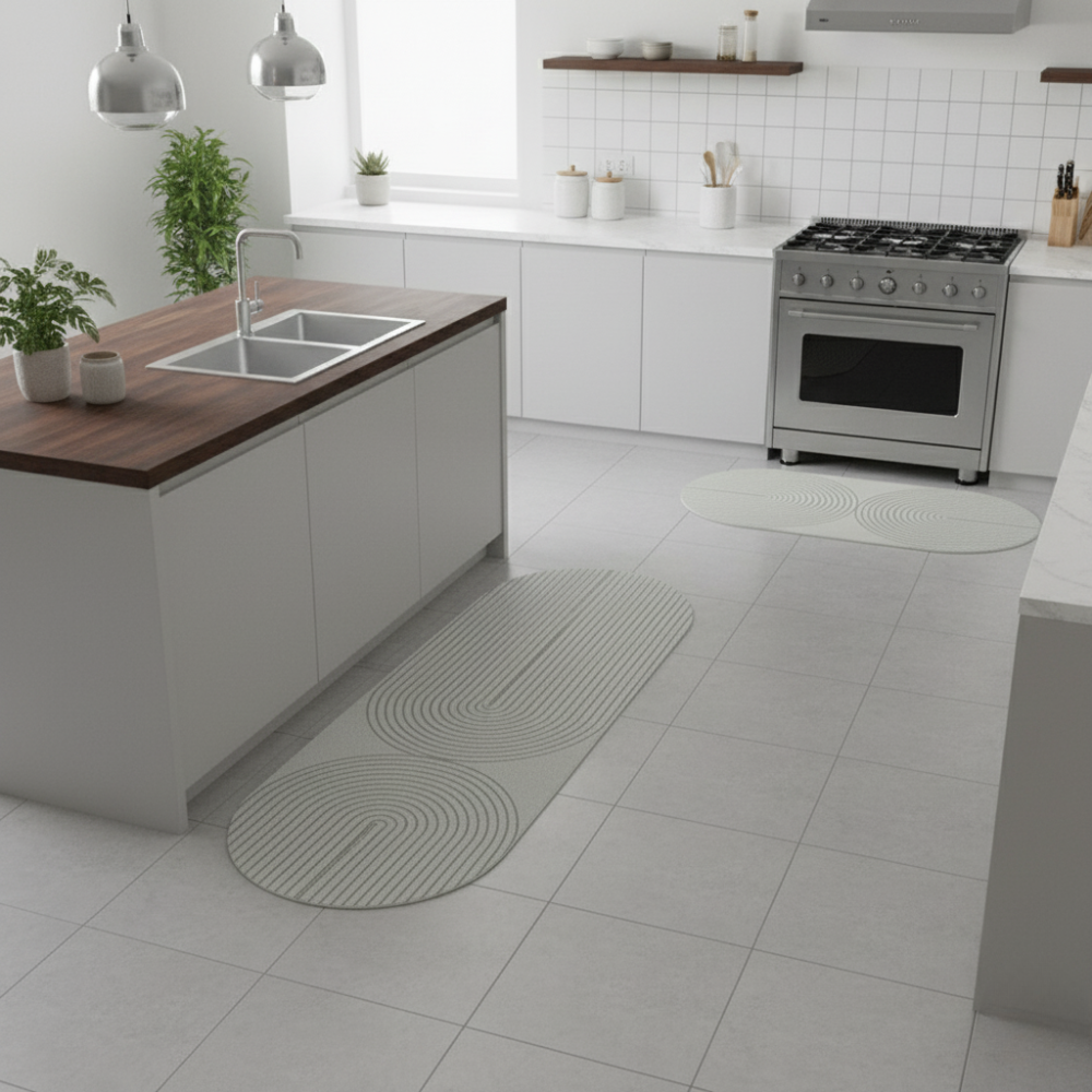 Skanto | Kitchen Mat Non-Slip Water Absorbent Washable Floor Rug