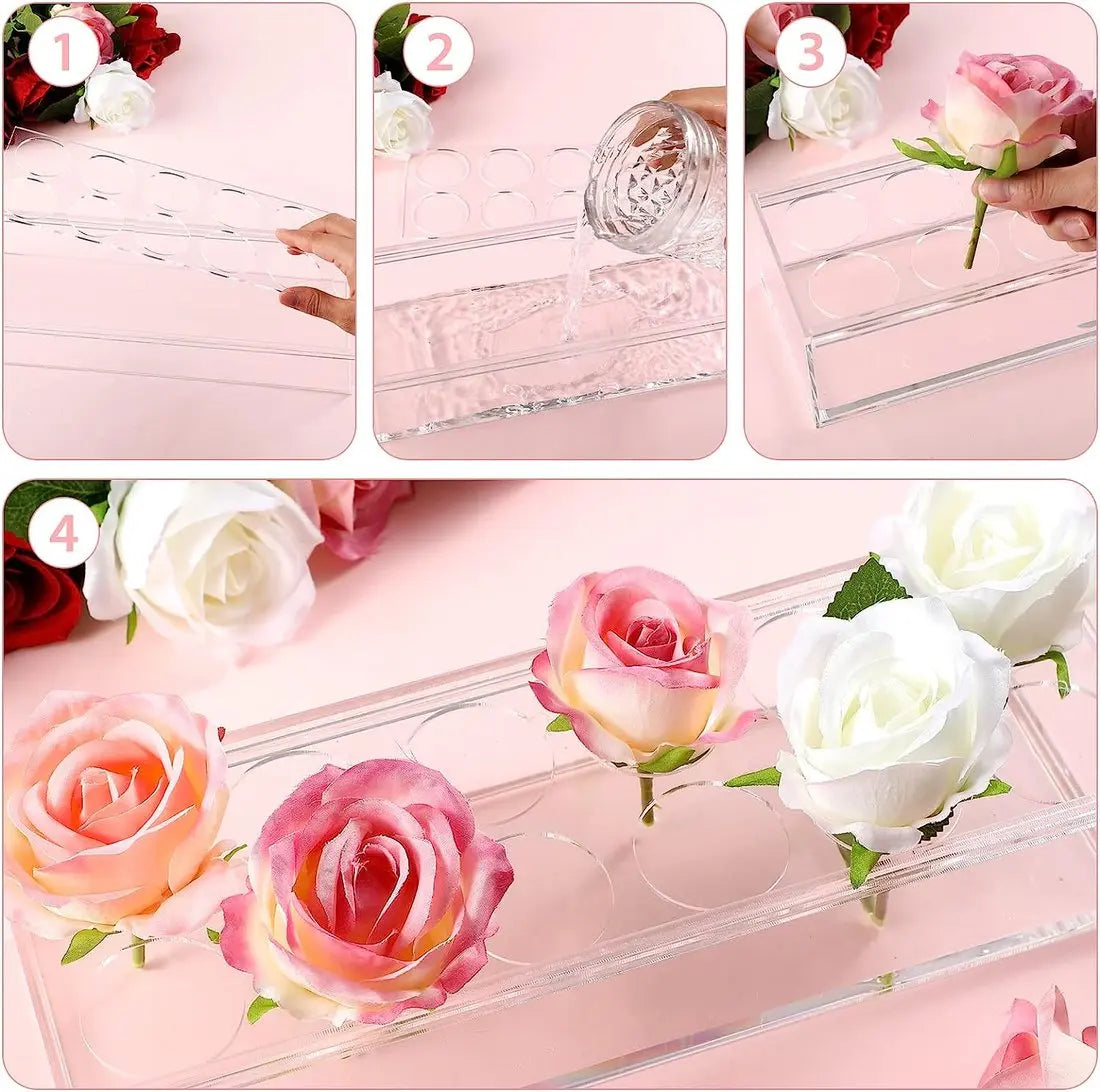 BowLift | Clear Acrylic Flower Vase