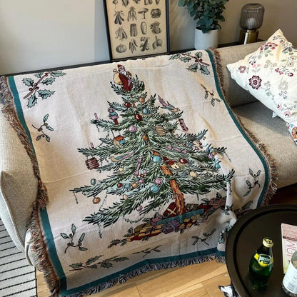 Skanto | Christmas Blanket with The Nutcracker, Soft Fleece, Perfect for Decoration and Winter Evenings