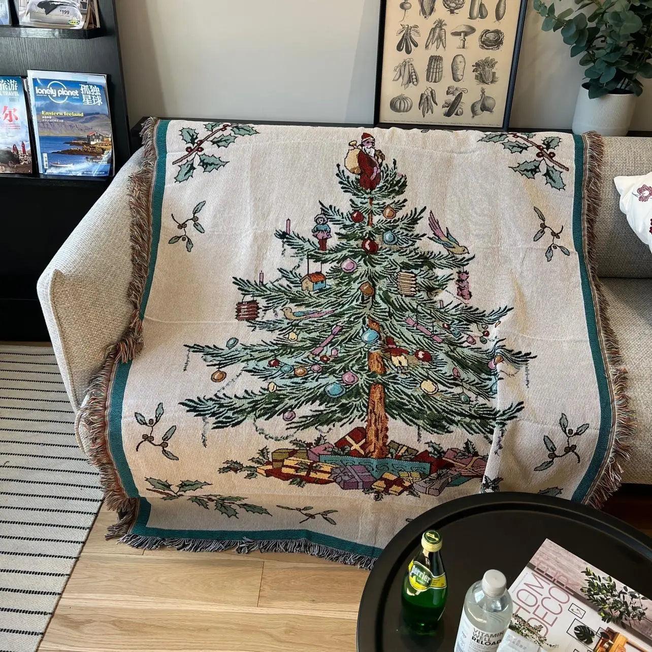 Skanto | Christmas Blanket with The Nutcracker, Soft Fleece, Perfect for Decoration and Winter Evenings