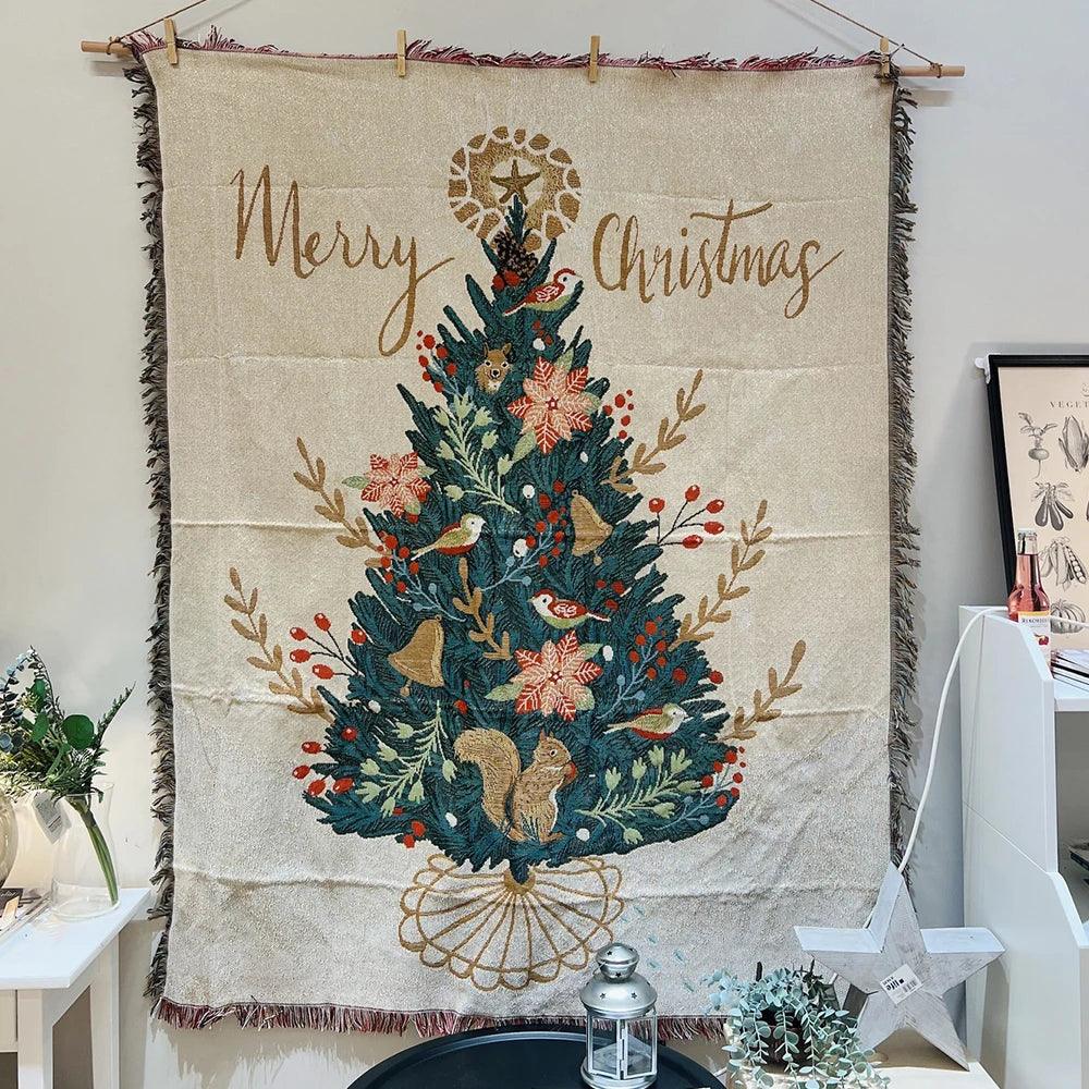 Skanto | Christmas Blanket with The Nutcracker, Soft Fleece, Perfect for Decoration and Winter Evenings