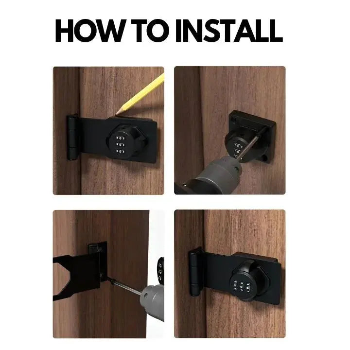 Keyless Combination Door Lock