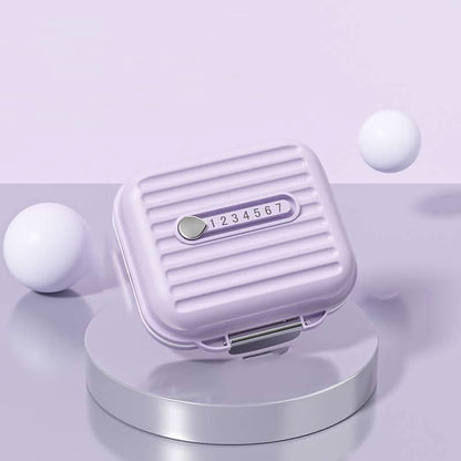 Skanto | Portable Pill Box with 7 Compartments