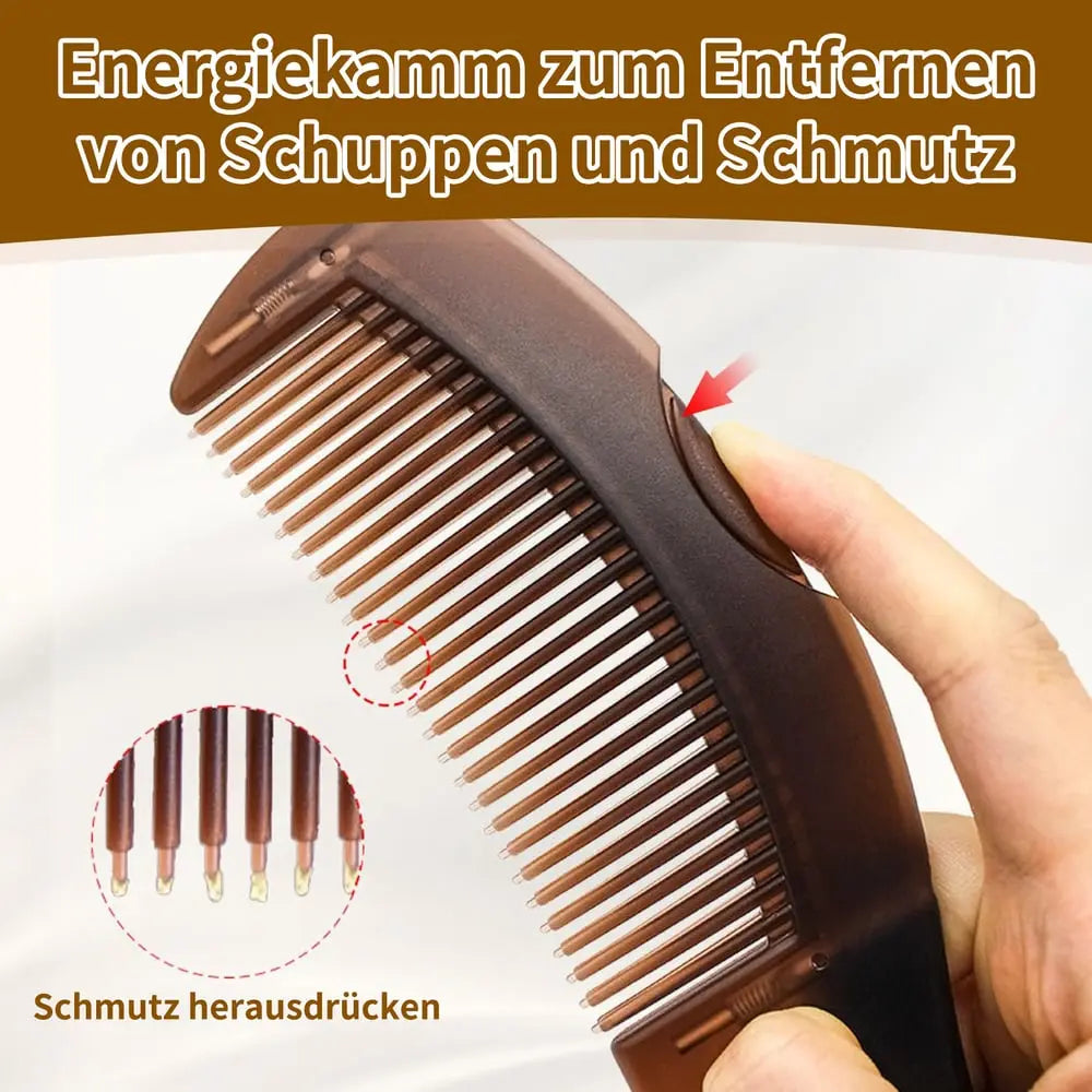 BowLift | Scalp Massage Comb – Gentle Dandruff Removal & Care
