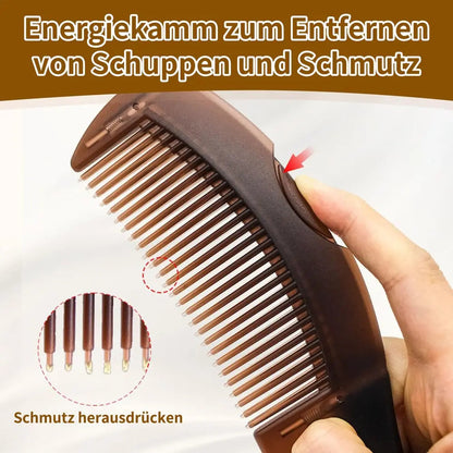 BowLift | Scalp Massage Comb – Gentle Dandruff Removal & Care