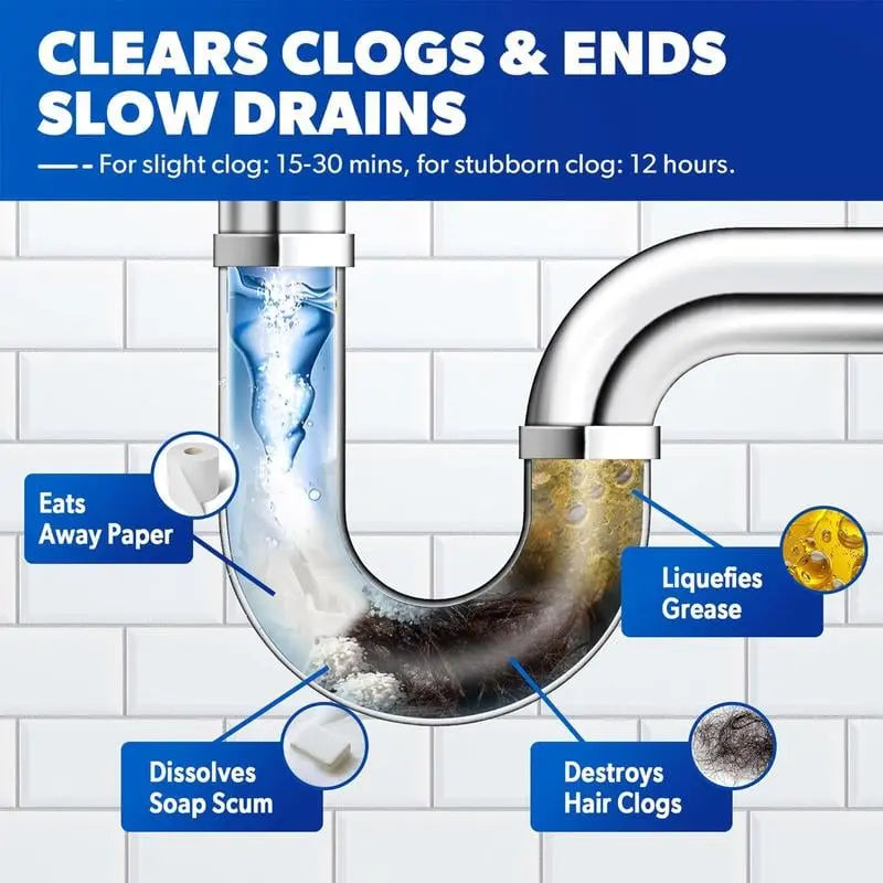 BowLift | Powerful Drain Cleaner – Against Clogs & 99% of Germs