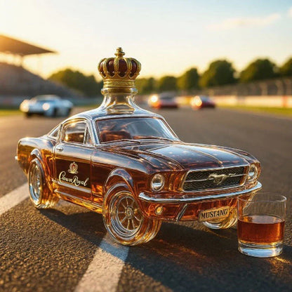 Skanto | OutlawFlask | Limited Edition Bronco Whiskey Bottle