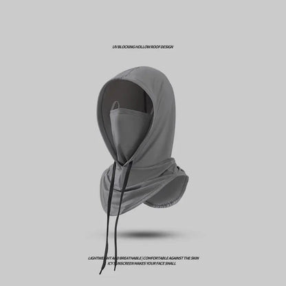 Cooling multi-functional balaclava — sun protection with UPF 50