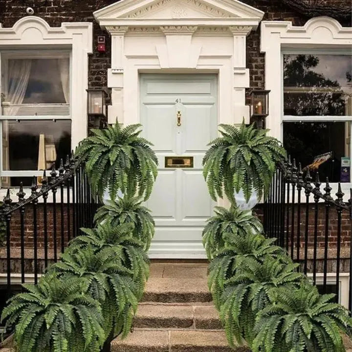 BowLift | Artificial Boston Fern Bundle - UV resistant & easy to care for (18 stems)