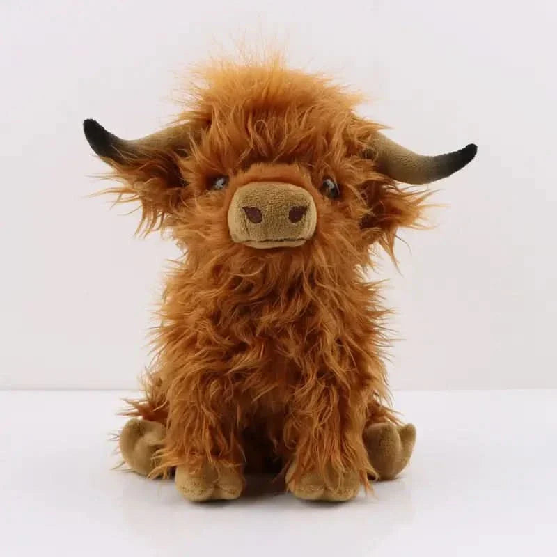 Skanto | Skanto Highland Cow Plush | Plus Highland Cow for Safety, Comfort & Stylish Decoration