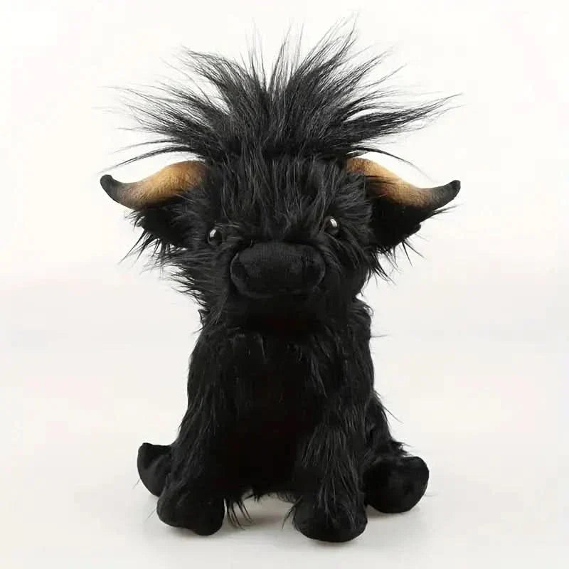 Skanto | Skanto Highland Cow Plush | Plus Highland Cow for Safety, Comfort & Stylish Decoration