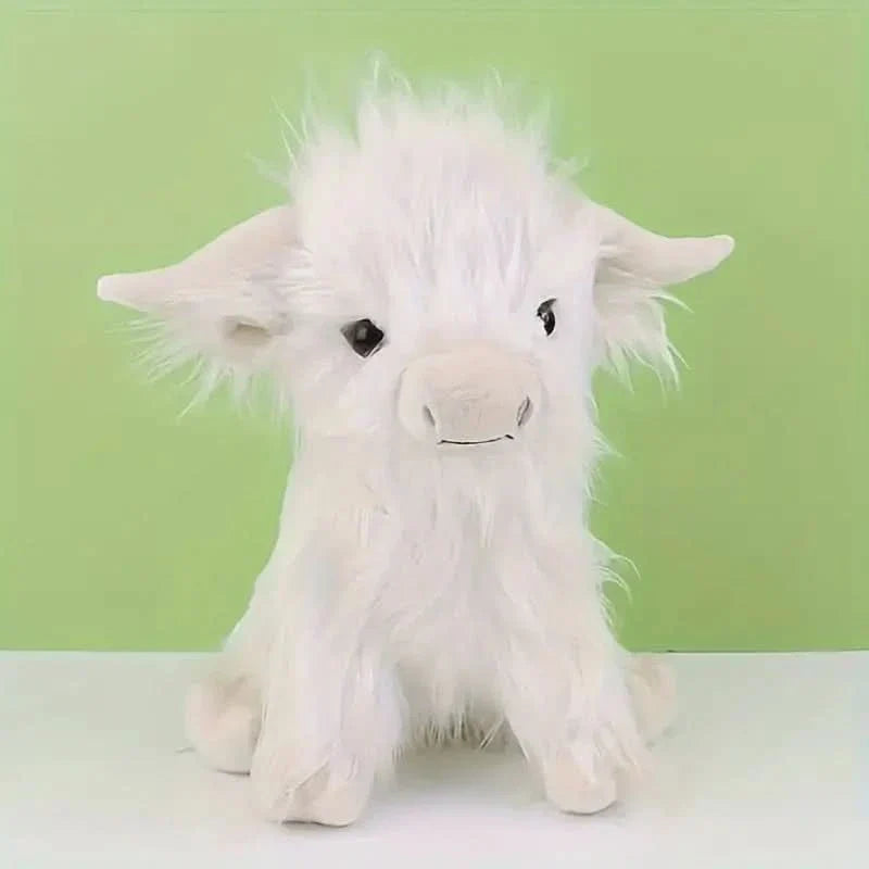 Skanto | Skanto Highland Cow Plush | Plus Highland Cow for Safety, Comfort & Stylish Decoration