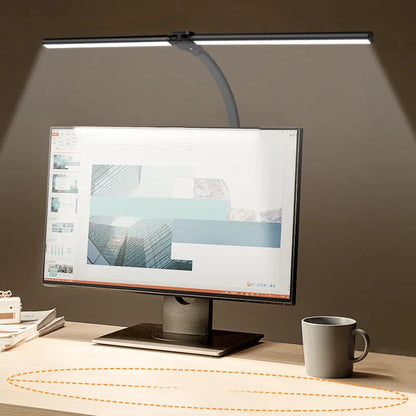 Skanto | DeskLight - Modern Double-Head LED Desk Lamp, Stylish Office Lighting