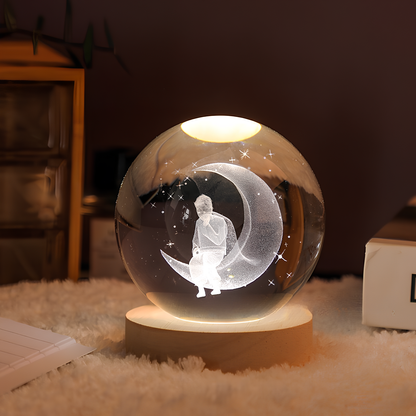 BowLift | SolarSphere – Crystal Solar System with LED Lighting | Educational & Decorative Gift