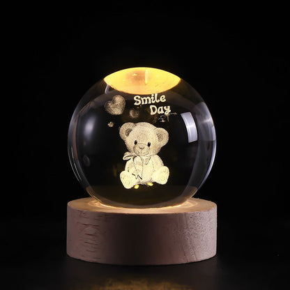 BowLift | SolarSphere – Crystal Solar System with LED Lighting | Educational & Decorative Gift