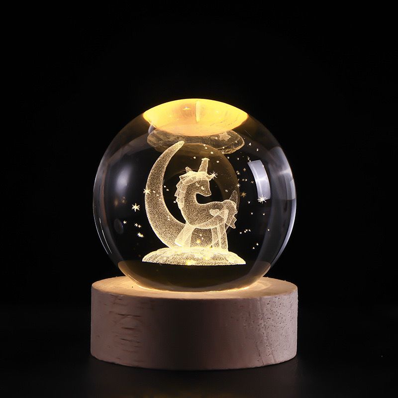 BowLift | SolarSphere – Crystal Solar System with LED Lighting | Educational & Decorative Gift