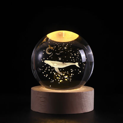 BowLift | SolarSphere – Crystal Solar System with LED Lighting | Educational & Decorative Gift