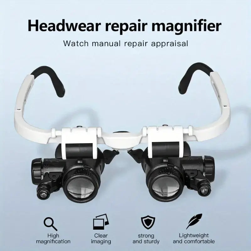 LED Magnifier – Hands-free precision with adjustable zoom