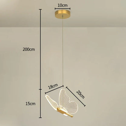 Skanto | ELEGANT LED BUTTERFLY PENDANT LIGHT FOR YOUR ROOM