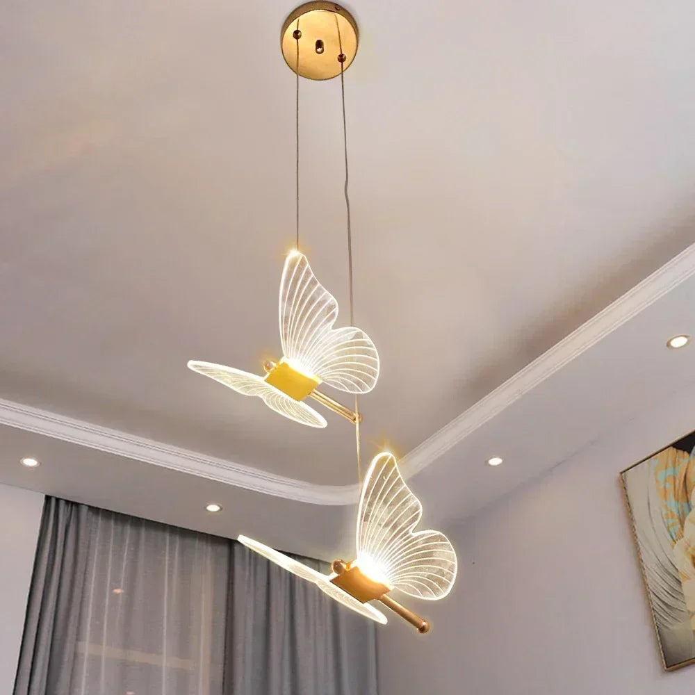 Skanto | ELEGANT LED BUTTERFLY PENDANT LIGHT FOR YOUR ROOM