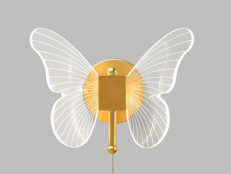 Modern Butterfly Wall Lamp – Elegant LED Wall Lighting for Living Room or Bedroom | Skanto