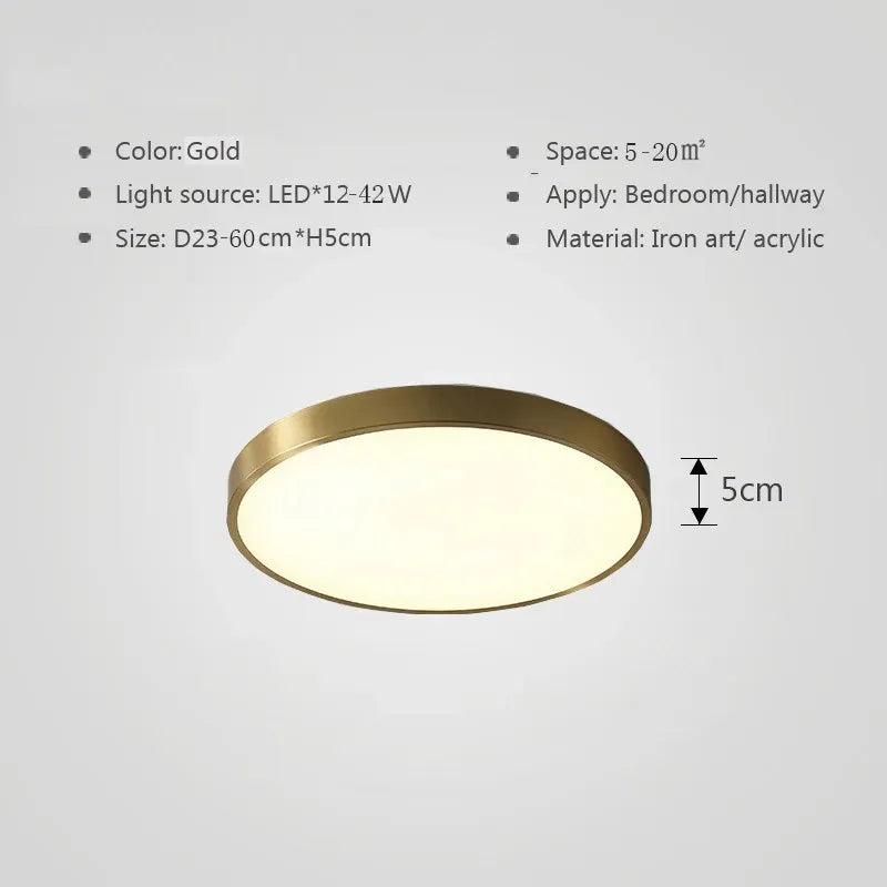 Multicolor LED Ceiling Light – Modern, colorful lighting for living room and bedroom