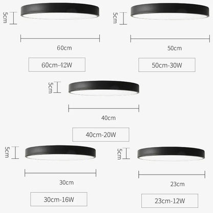 Multicolor LED Ceiling Light – Modern, colorful lighting for living room and bedroom