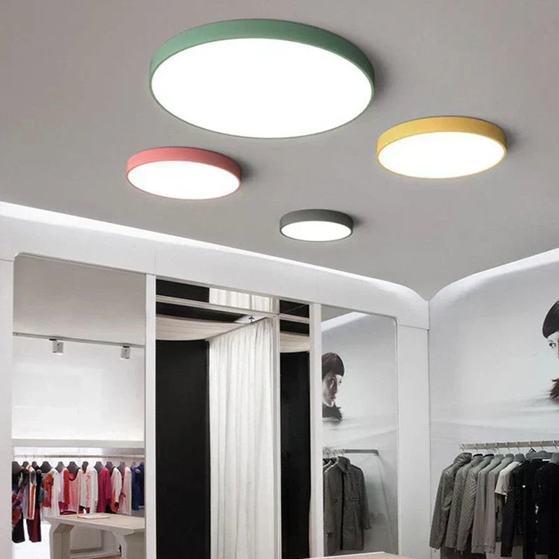 Multicolor LED Ceiling Light – Modern, colorful lighting for living room and bedroom