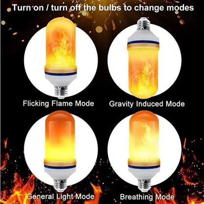 BowLift | LED Flame Light Bulb — Realistic Flame Light with Warm Ambiance