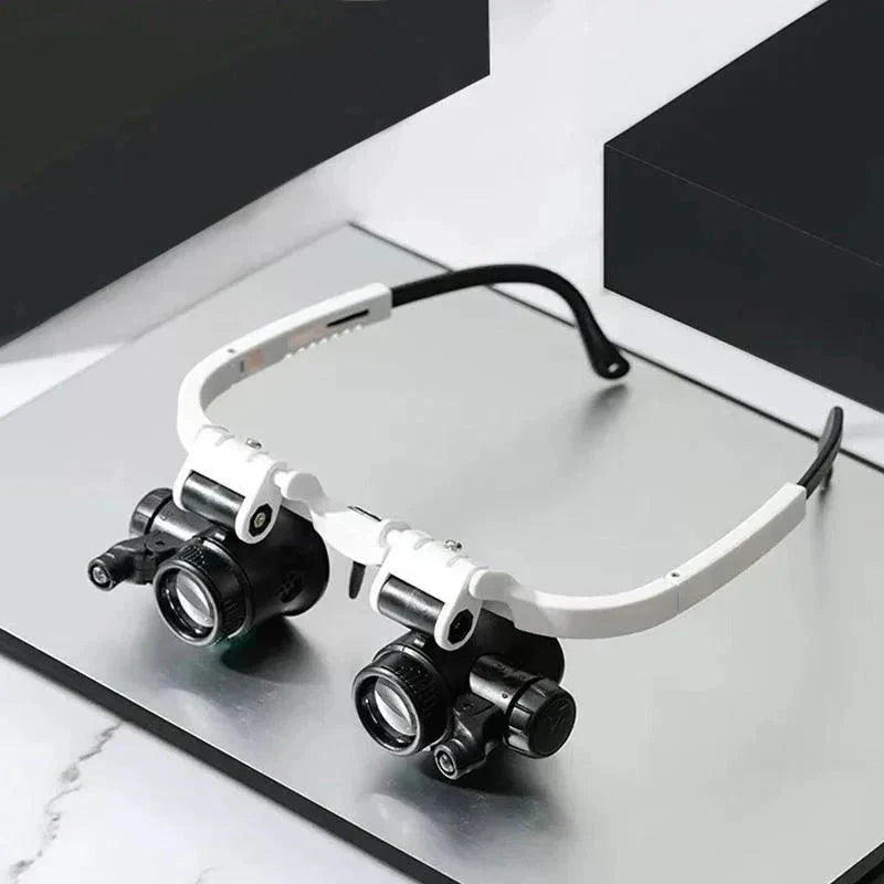 BowLift | LED Magnifying Glasses with 8x, 15x, and 23x Magnification for Detailed Viewing and Precision Work