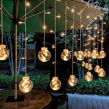 Brehn | LumiSphere – Decorative LED light chain powered