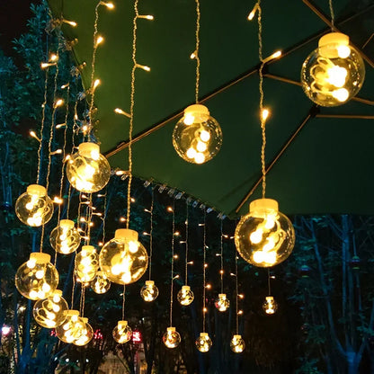BowLift | Light Garland LED Fairy Lighting – Waterproof Outdoor Light String with Warm White Light