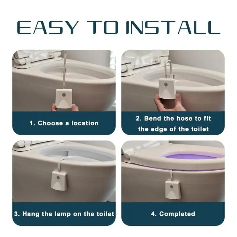 BowLift | LED Toilet Light with Motion Sensor – Practical Gift