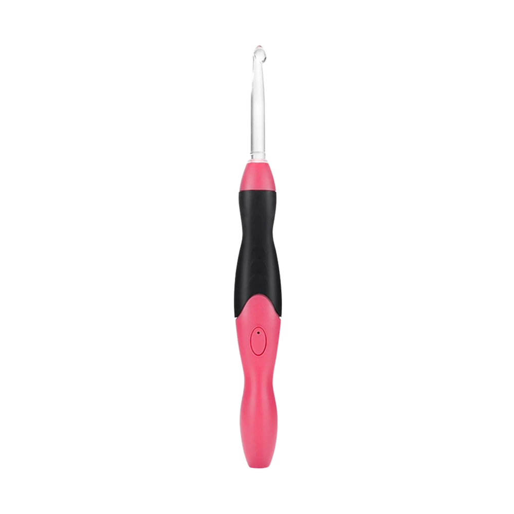 Ergonomic LED Crochet Hook Set