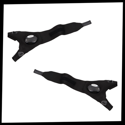 A Pair of LED Gloves with Waterproof Lights