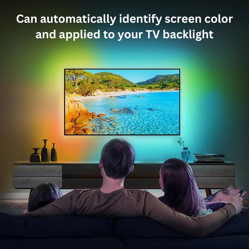 Skanto | Smart LED Light Strips for TV with HDMI Sync Box
