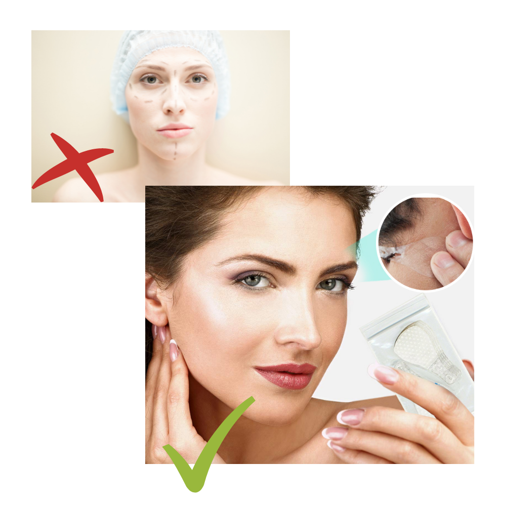 Invisible Face Lifting Stickers