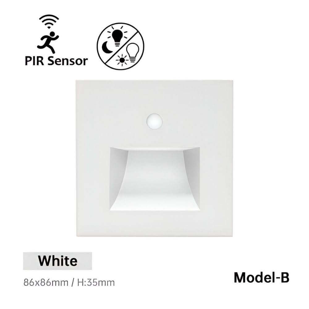 BowLift | Indoor LED Step Light with Motion Detection & Stylish Colors