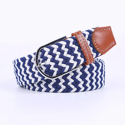 Skanto | Elastic Casual Belt | Flexible Stretch Comfort | Multicolor