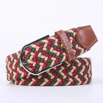 Skanto | Elastic Casual Belt | Flexible Stretch Comfort | Multicolor