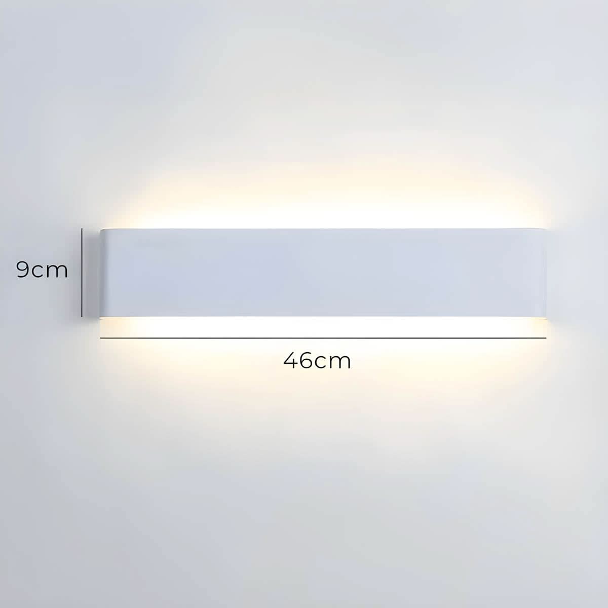 Skanto | Modern LED Wall Lamp – Elegant Aluminum & Glass Design